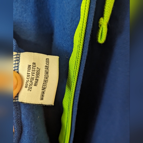 Neff Hoodie / Sweatshirt Full Zip up. Medium - Picture 3 of 4